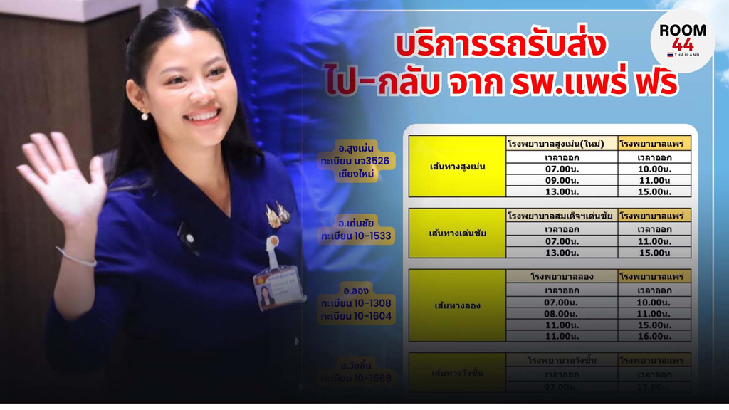 น้ำมันแพงกระทบหนัก! “ชนกนันท์” ลุยจัดรถรับ-ส่งฟรี ช่วยชาวแพร่ลดค่าครองชีพ