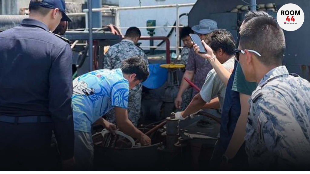 บุกจับกลางทะเล! "สรรพสามิต" สั่งยึดน้ำมันเถื่อนดีเซล 85,000 ลิตร บนเรือต้องสงสัย